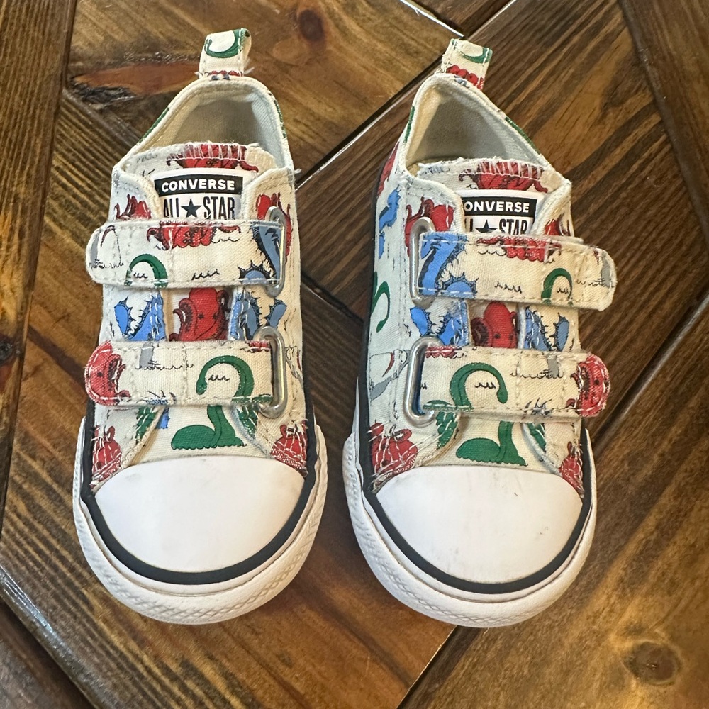 Converse Sea Monster Sneakers | Sea Monsters | Toddler Size 7